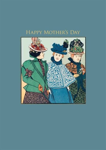 Three women together and text Happy Mother's Day